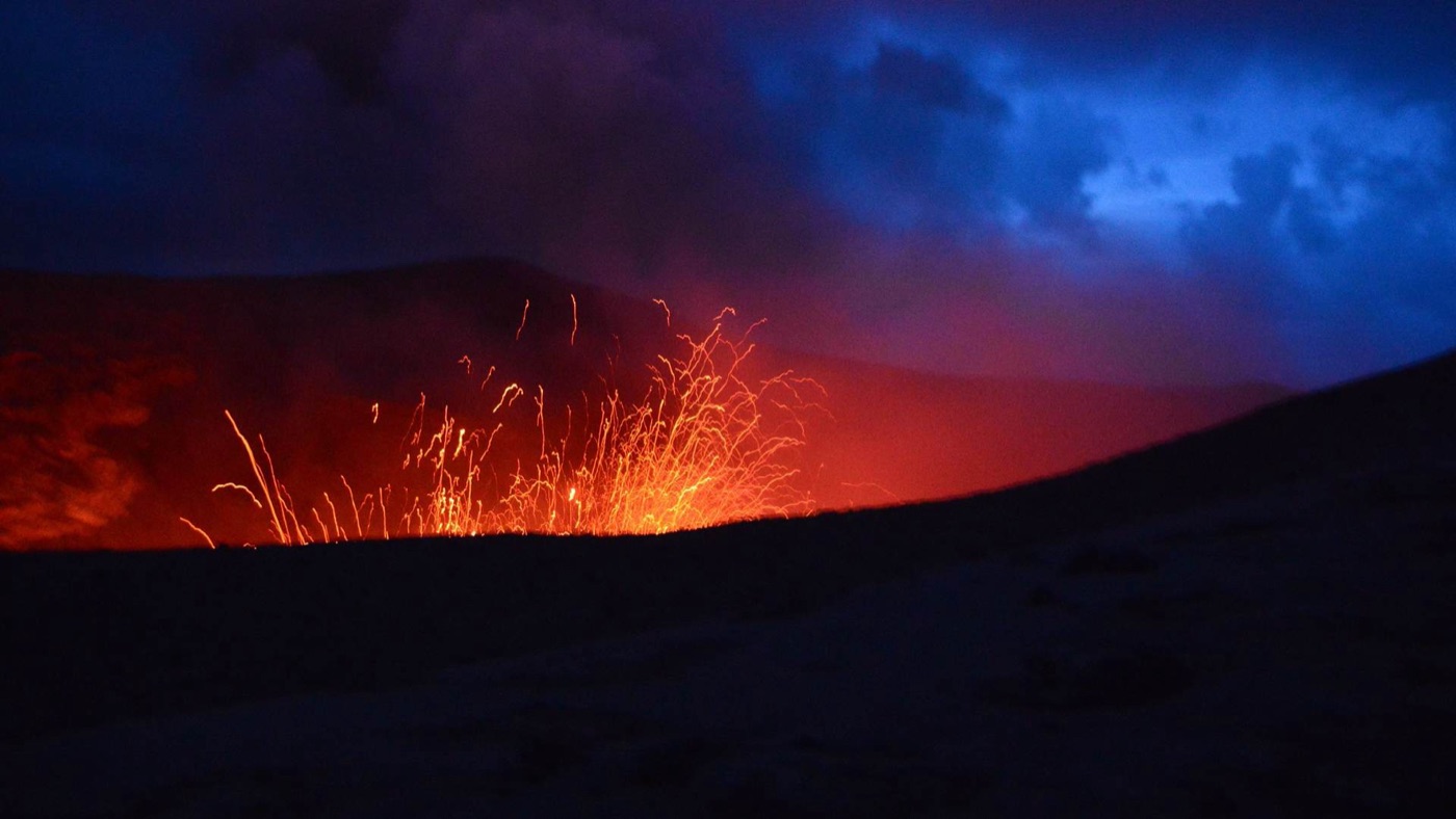 Mount Yasur eruption